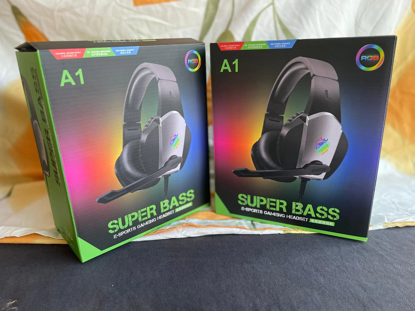 CASQUE USB Stéréo RGB Pcgamercm