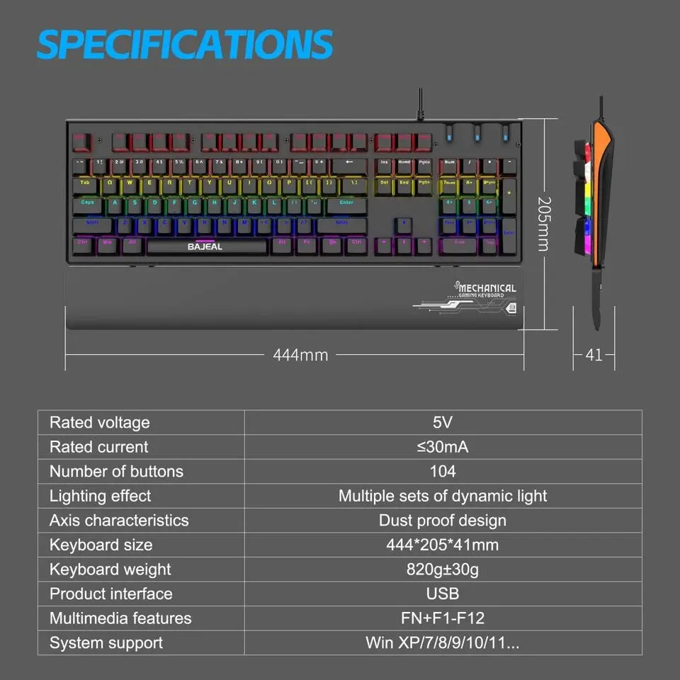 Clavier RGB Gaming Pro pcgamercm