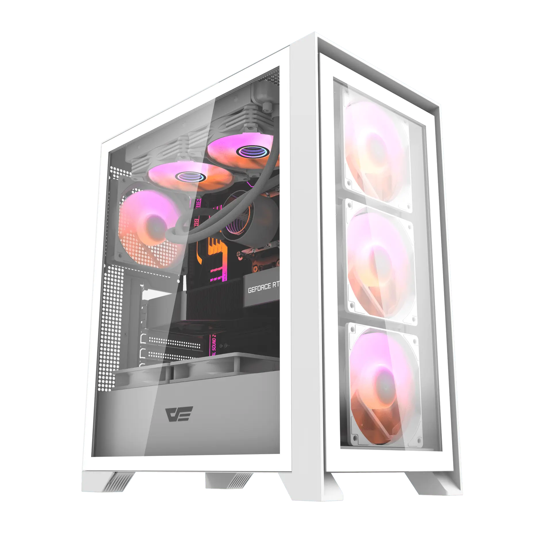 DRX70 Glass ATX PC Case PcGamerCm