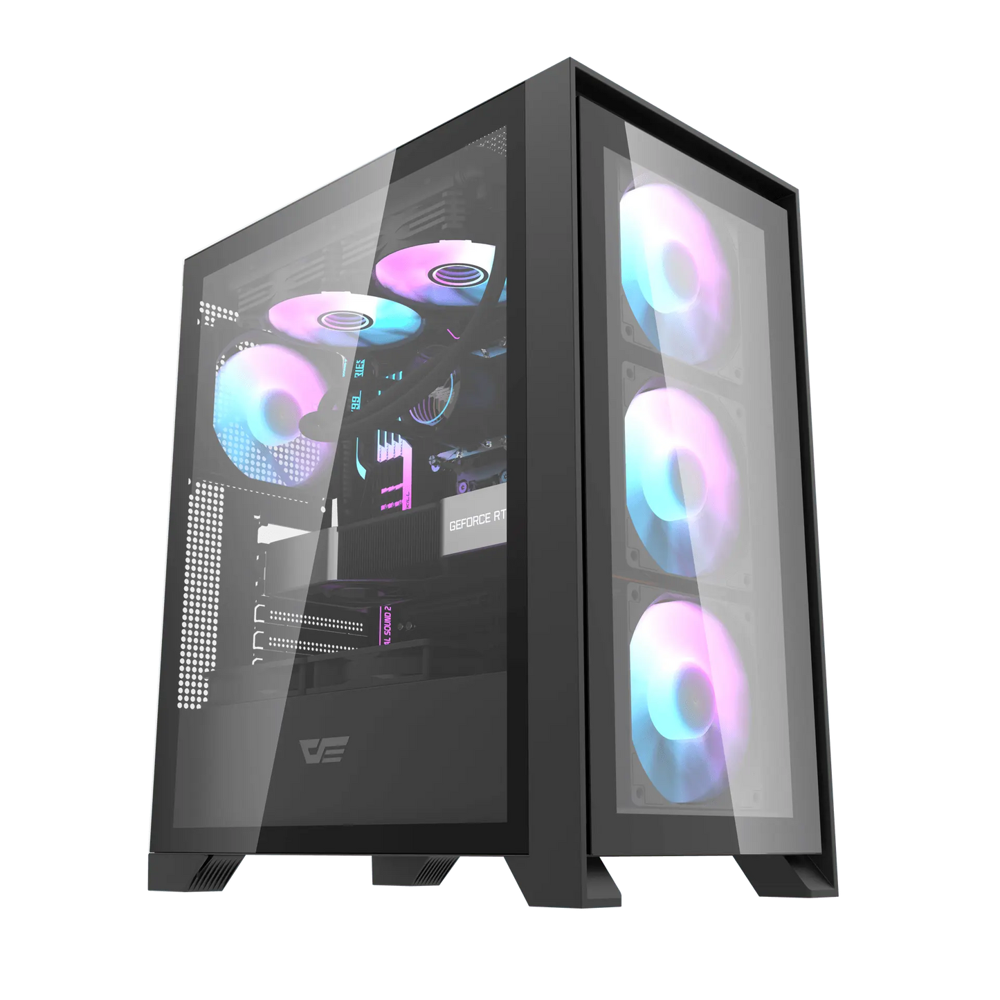 DRX70 Glass ATX PC Case PcGamerCm