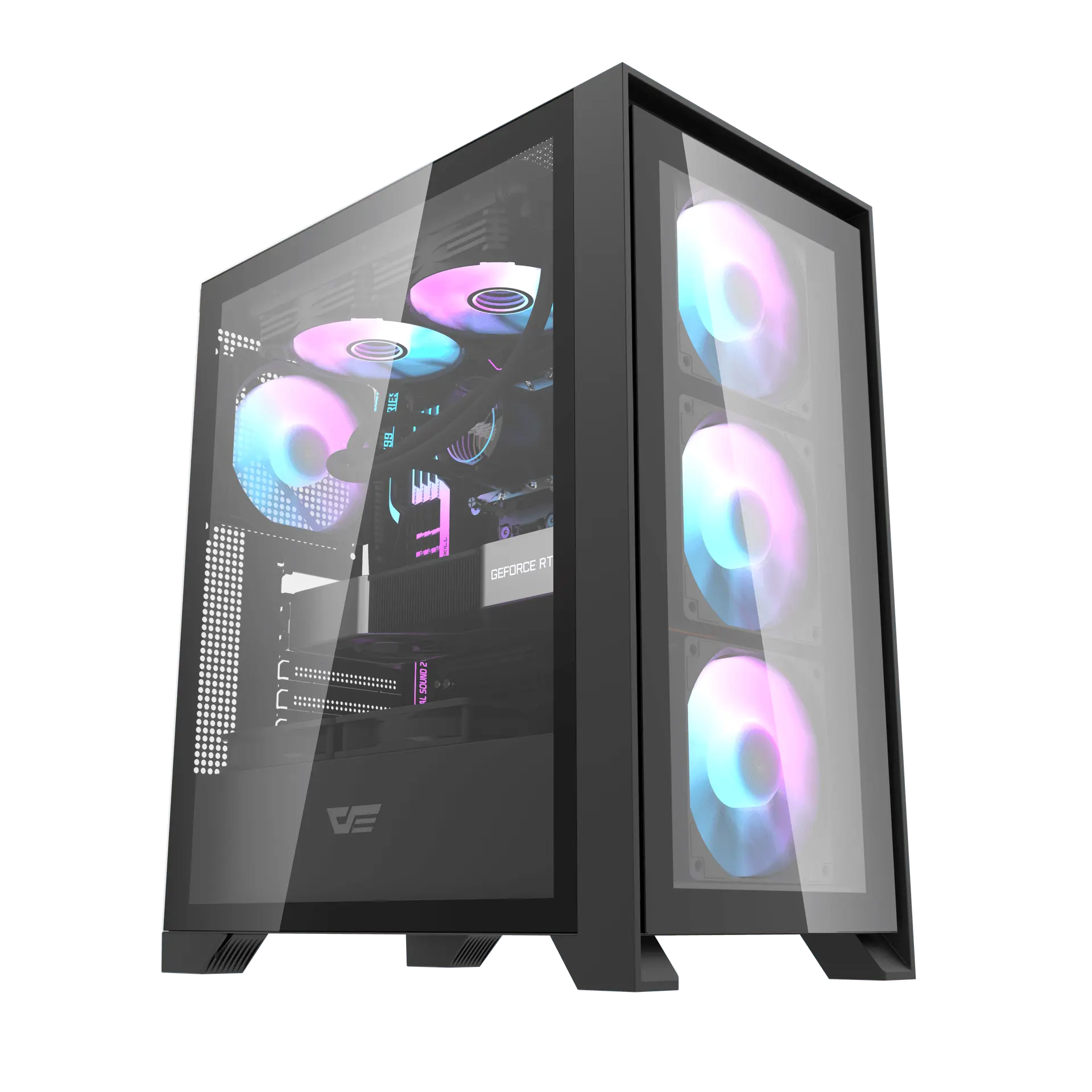 DRX70 Glass ATX PC Case PcGamerCm