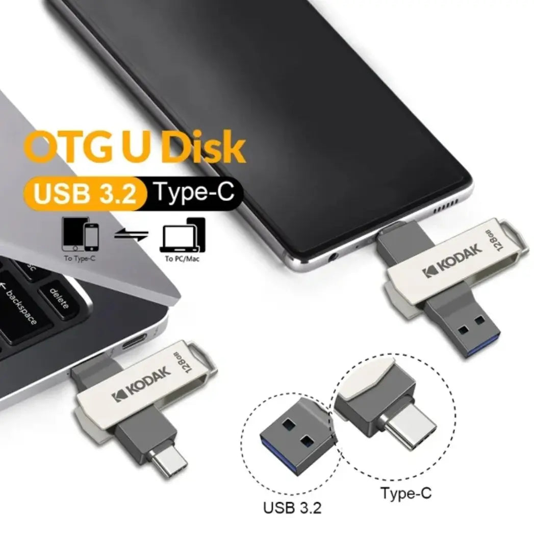 CLE USB/TYPE-C 128Go